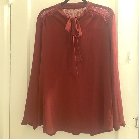 Mossimo Supply Co. Tops - Mossimo size xxl burgundy wine color blouse